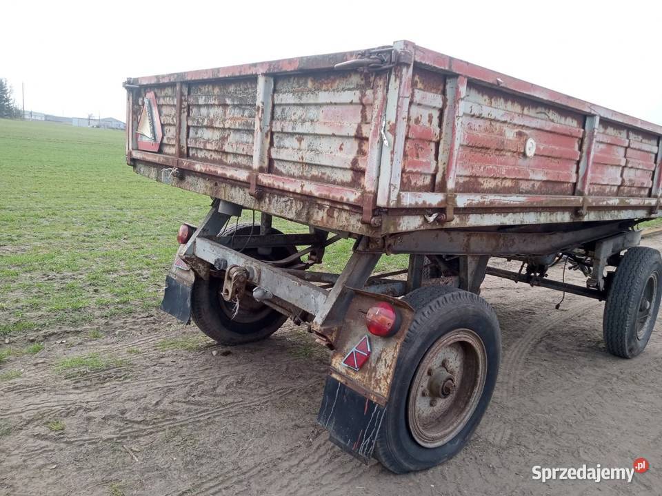 Przyczepa rolnicza nieuszkodzony Osięciny
