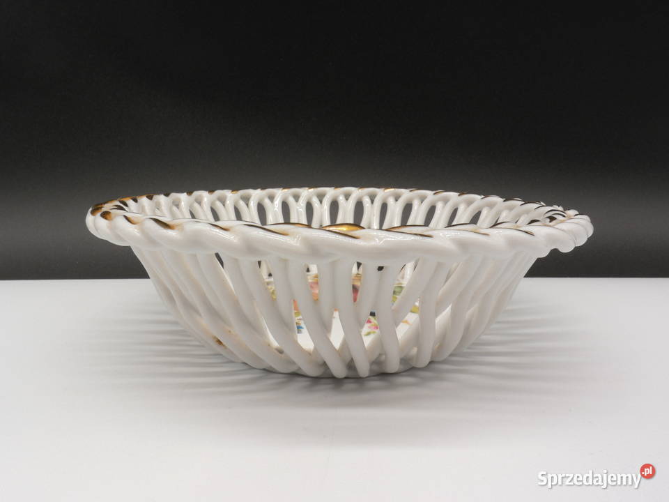 Paterka miska ażurowa porcelanowa Lichte wielkopolskie Raszków sprzedam