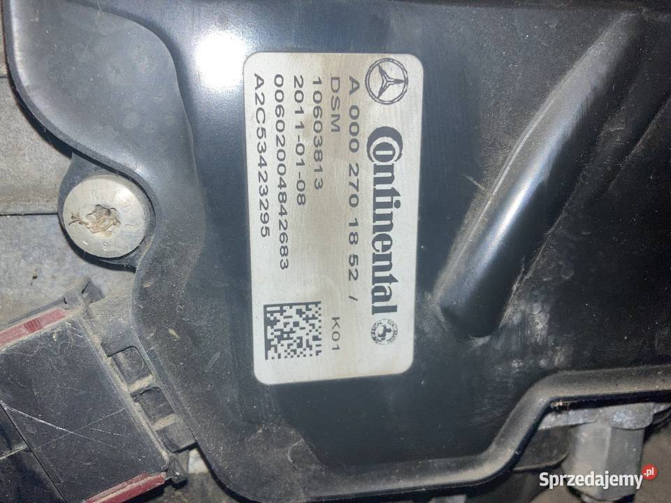 Skrzynia biegów Mercedes W 212 A0002701852 Skrzynie biegów automatyczne Wolsztyn sprzedam