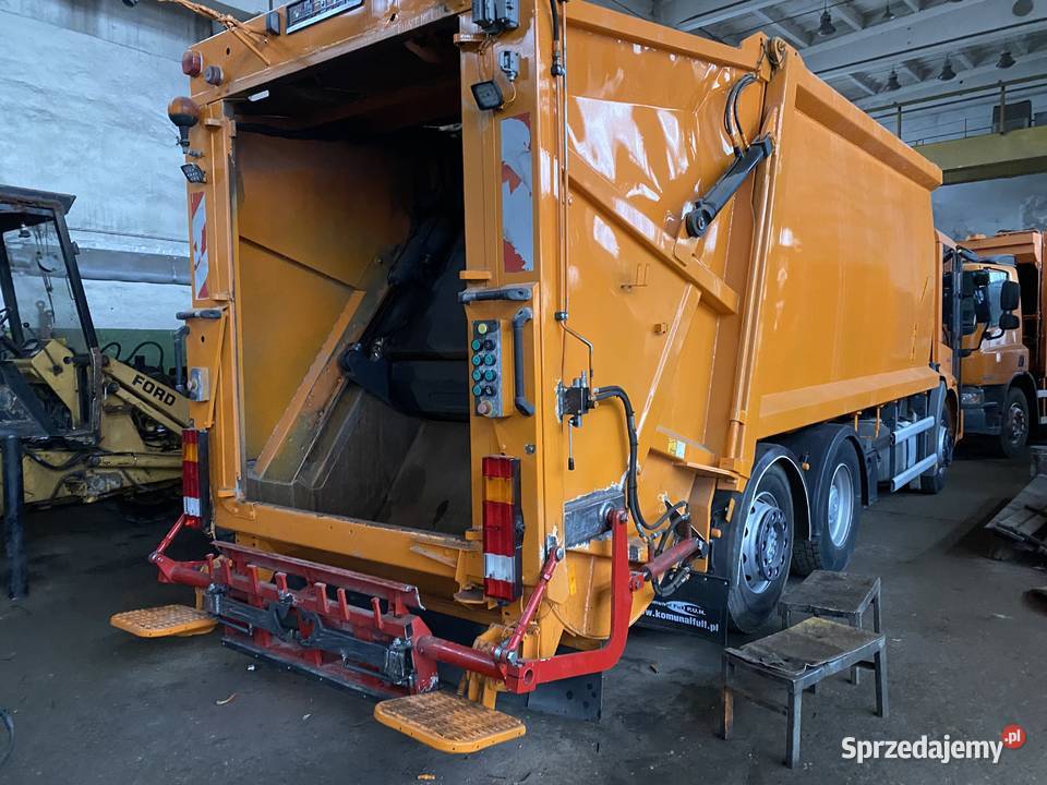 Wrzut do śmieciarki 110L do1100l różne typy Nowiny