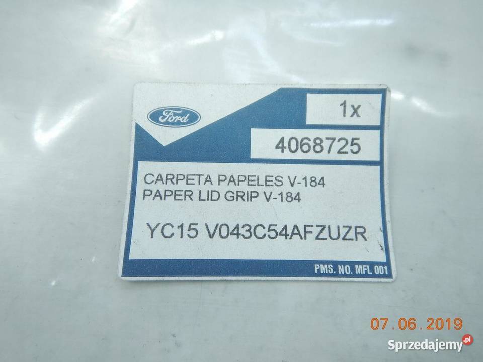 OSŁONA ZAŚLEPKA KONSOLI FORD TRANSIT 0006 ASO osobowe sprzedam