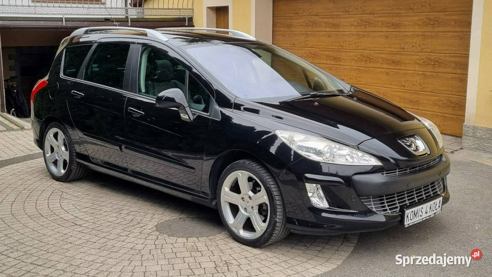 Peugeot 308 SW Xenon 16 Turbo Navi Panorama światła przeciwmgielne mazowieckie Płońsk