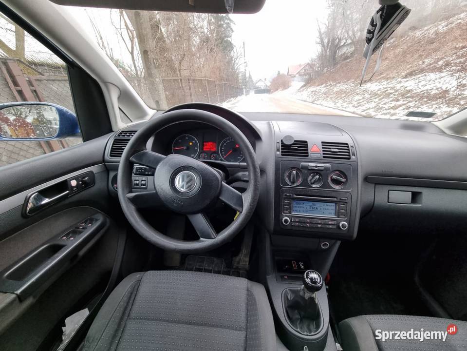 VW Touran 19 TDI BXE 7osobowy 6biegowy świętokrzyskie sprzedam