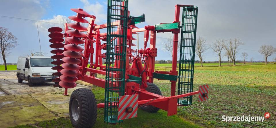 Talerzówka agregat talerzowa Kverneland brona wielkopolskie Pogorzela