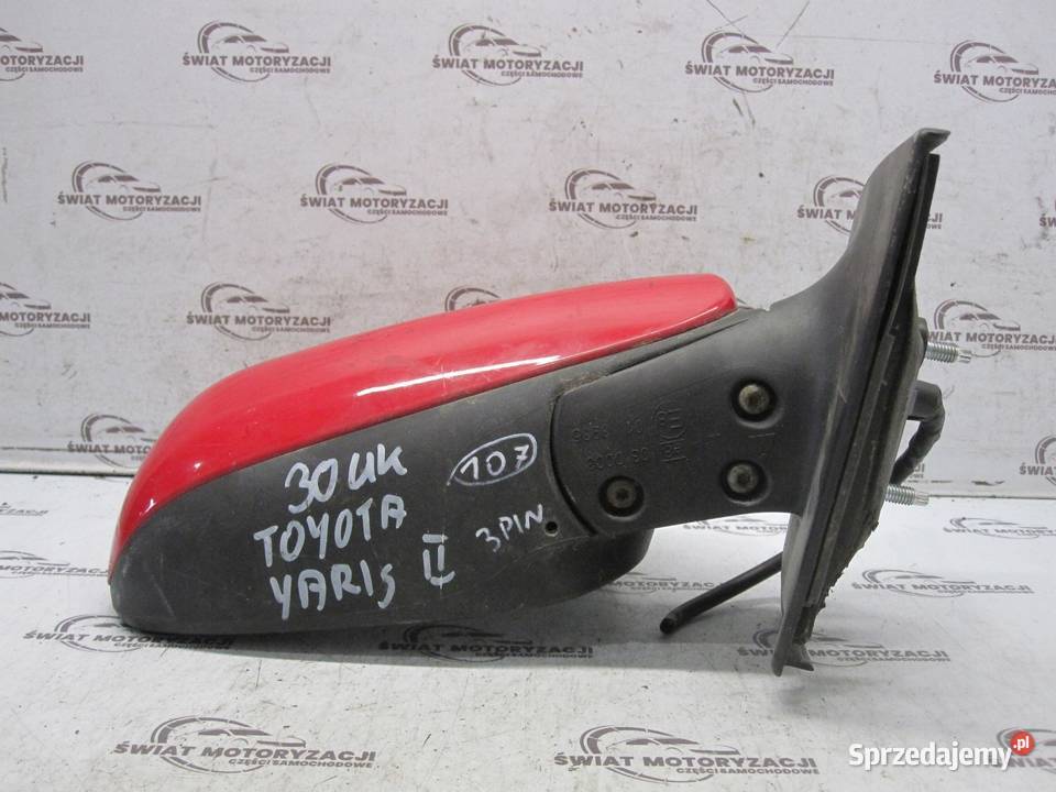 TOYOTA YARIS II LIFT 09r lusterko prawe