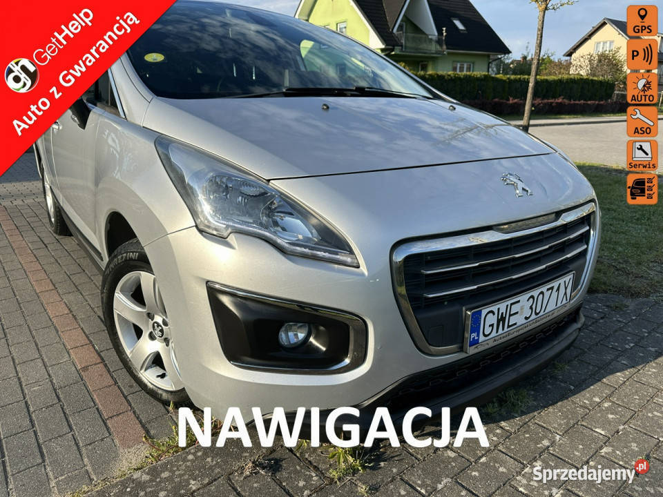 Peugeot 3008 Parktronik liftingu isofix ABS Wejherowo