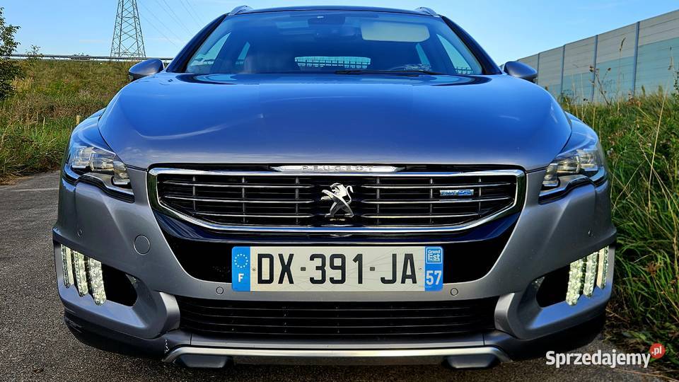 PEUGEOT 508 RXH 20 HDI 180 Full Led Navi Alu 18 automatyczna 508 Szarów
