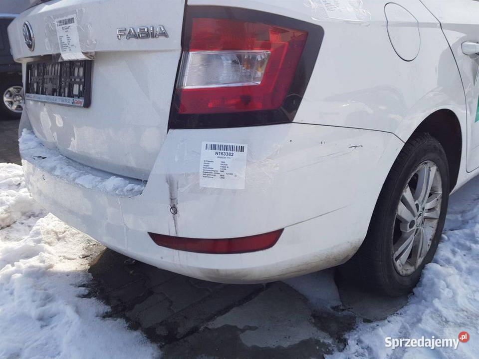 ZDERZAK TYŁ SKODA FABIA III LF9E Lipno