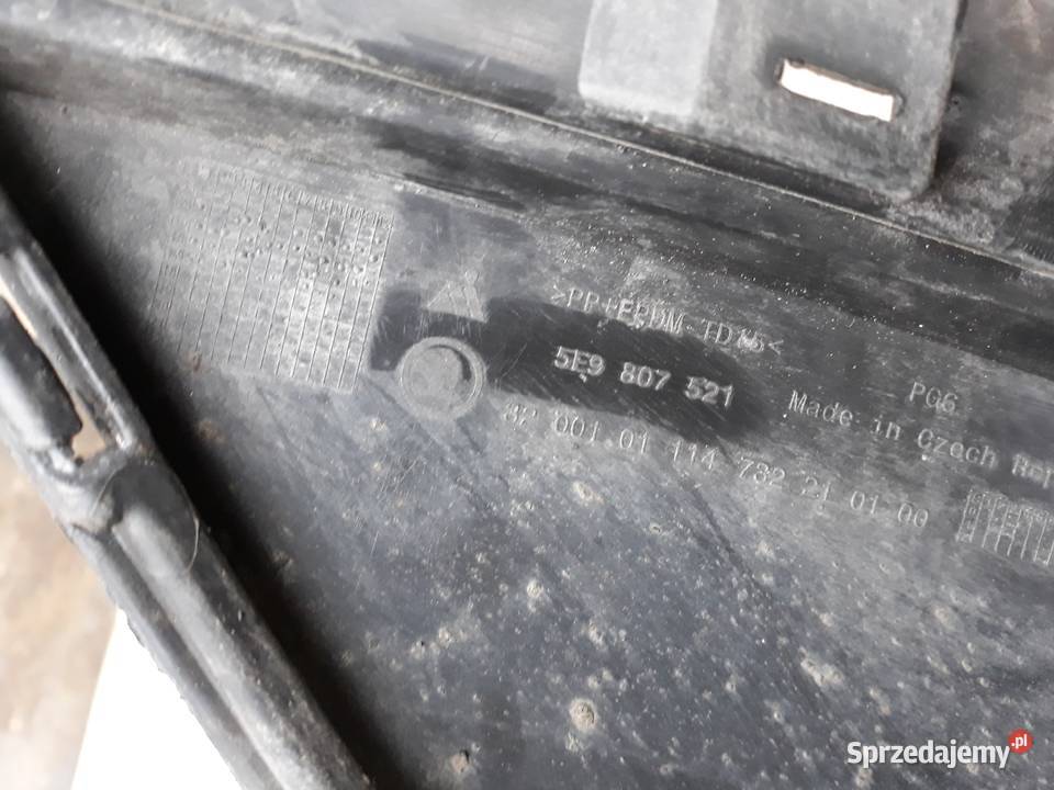 SKODA OCTAVIA 3 III SCOUT SPOILER DOKŁADKA LEWA wielkopolskie Międzychód