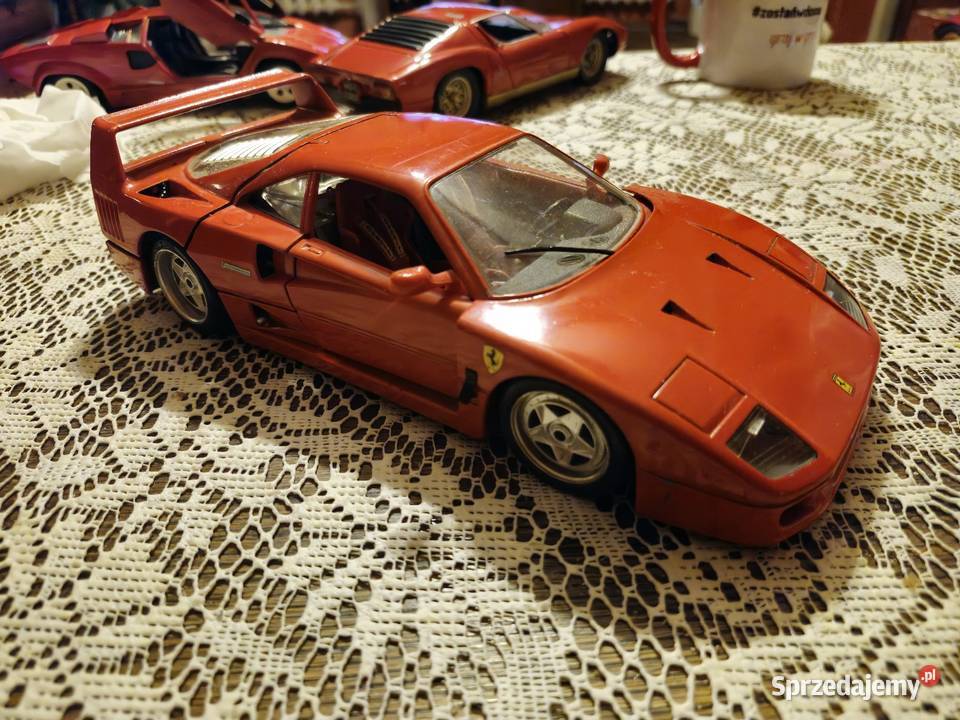 Model Ferrari F40 118 Bburago Legnica