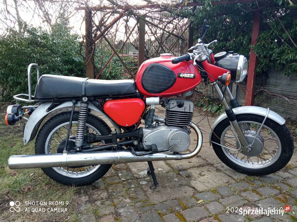MZ TS 250 oryginał Rok produkcji 1971 Łowicz sprzedam