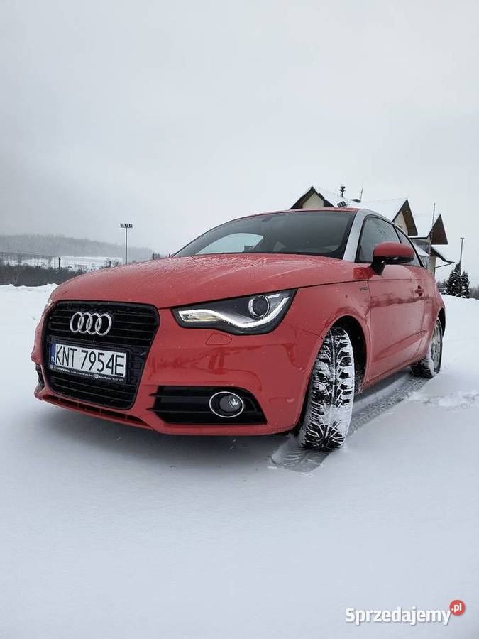 Audi A1 14 TFSI Czerwone skóry Nagłośnienie 122KM Orawka