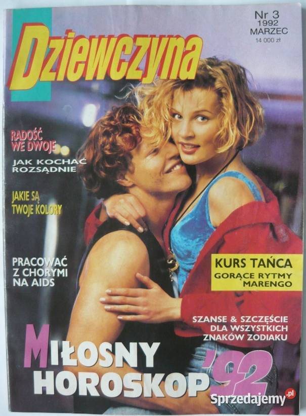 CZASOPISMA PRASA DZIEWCZYNA 1992 WYPRZEDAŻ ŚWIAT Bydgoszcz