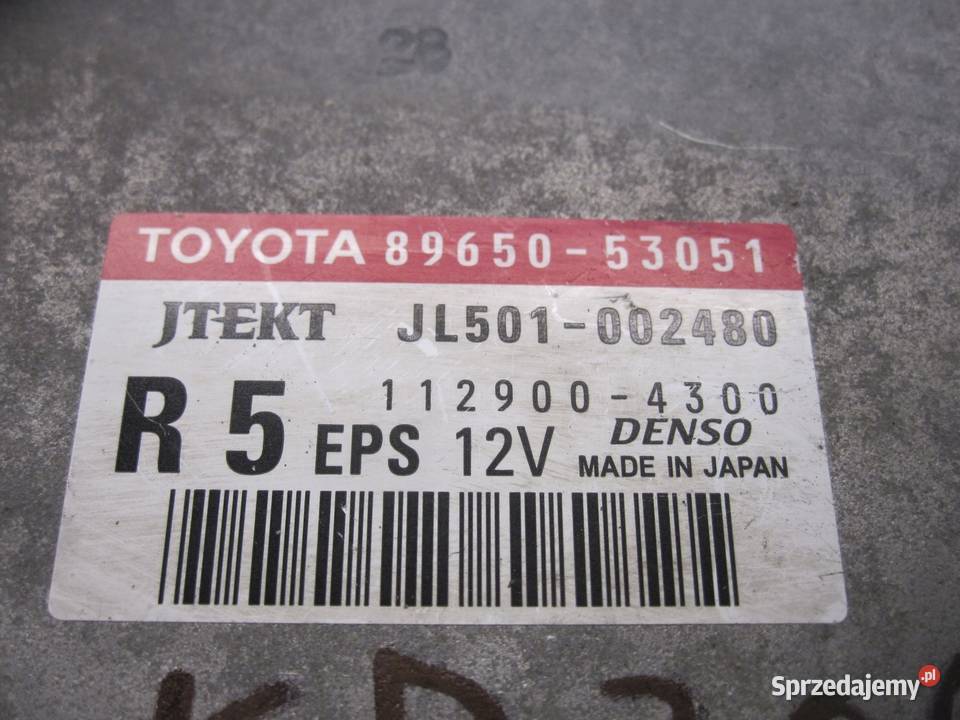 LEXUS IS 25 B 09r moduł wspomagania JL501002480 Kielce