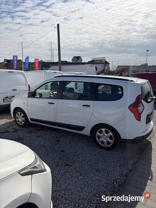 Dacia Lodgy benzyna Gaz 7osób nieuszkodzony Samochody osobowe