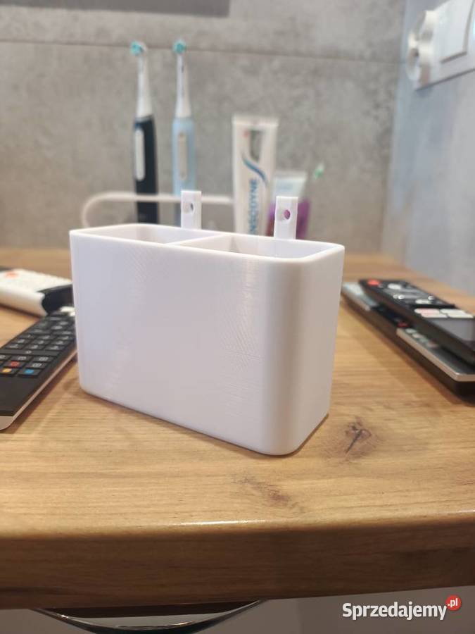 Stojak na piloty organizer kolor biały Pozostałe Kęty