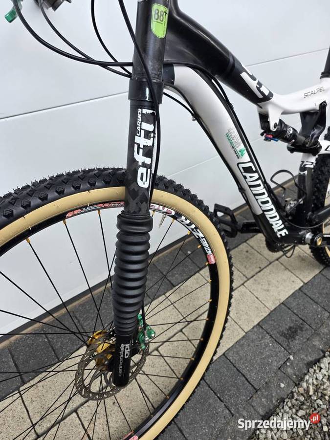 Rower górski CANNONDALE SCALPEL FULLCARBONkoło Jelenia Góra