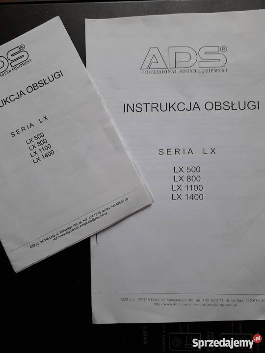 Niezawodne końcówki ADS lx 800 i ADS lx 500