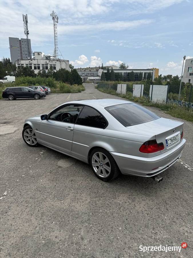 BMW E46 Coupe 19 benzyna klasyczne coupe zadbany Poznań