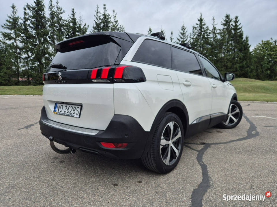 Peugeot 5008 II 2017 elektrycznie ustawiane fotele Giżycko