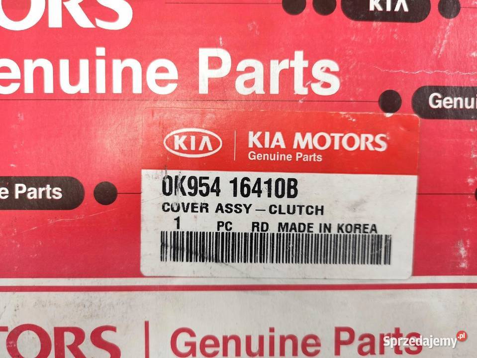 DOCISK SPRZĘGŁA KIA CLARUS SEPHIA 18 20 ORYGINAŁ Sprzęgła i elementy sprzedam