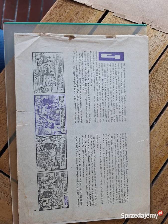 Komiks Kajtek i Koko w kosmosie 1974 2x pierwsze Wejherowo