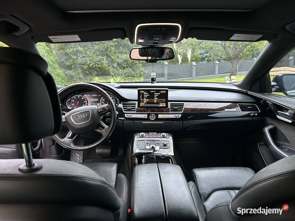 Audi A8L D4 30TFSI Quattro matrix masaż 2017 Olszewka
