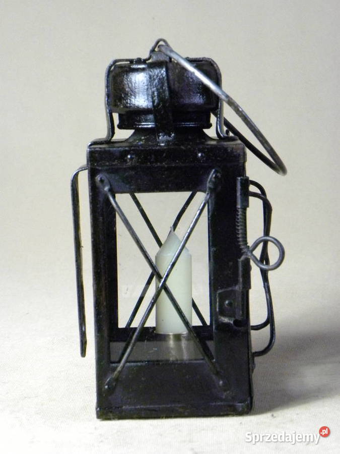 Niemiecka lampa świecowa Gerorga Mullera przełom Antyki Legnica