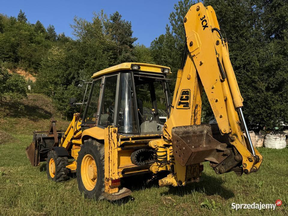 JCB 3CX 4x4 Teleskop Szybkozłącze Krokodyl Widły Dodatkowy osprzęt