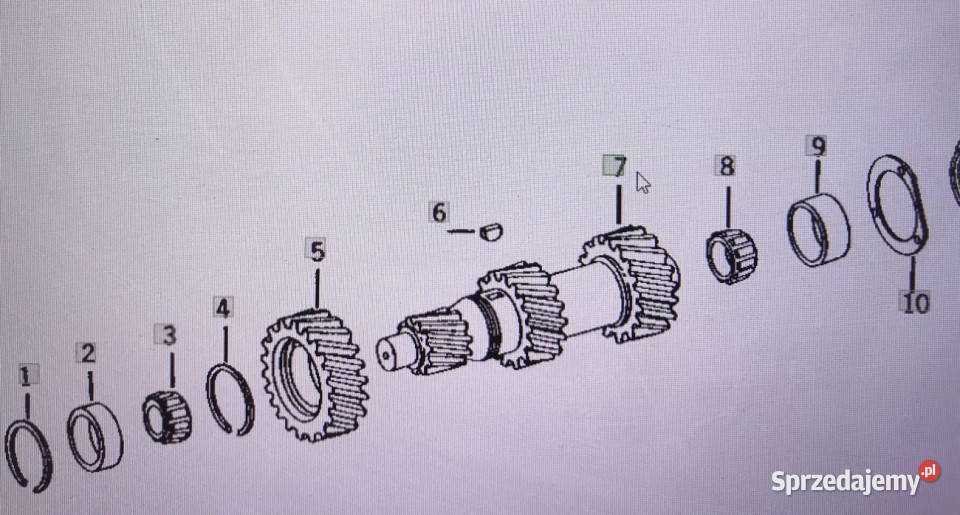 John Deere R67220wał pośredniJohn Deere wielkopolskie Jastrzębniki