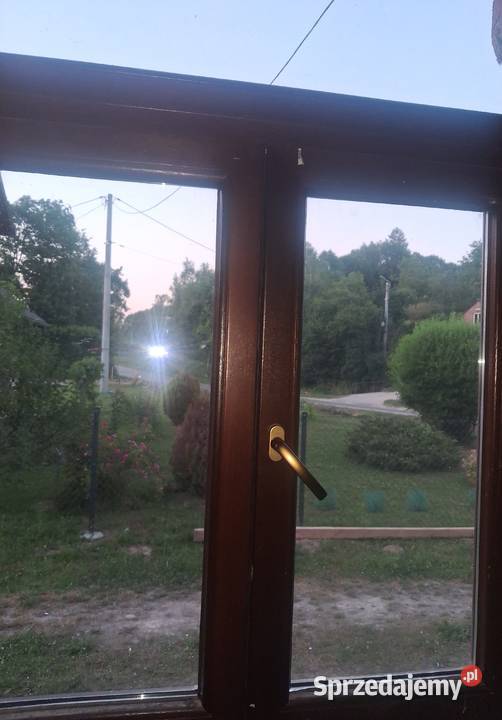 Okna drewniane z naświetlem Wierzchowiska Pierwsze