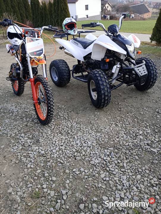 Quad 250 automat Cross 125 nowy Limanowa sprzedam