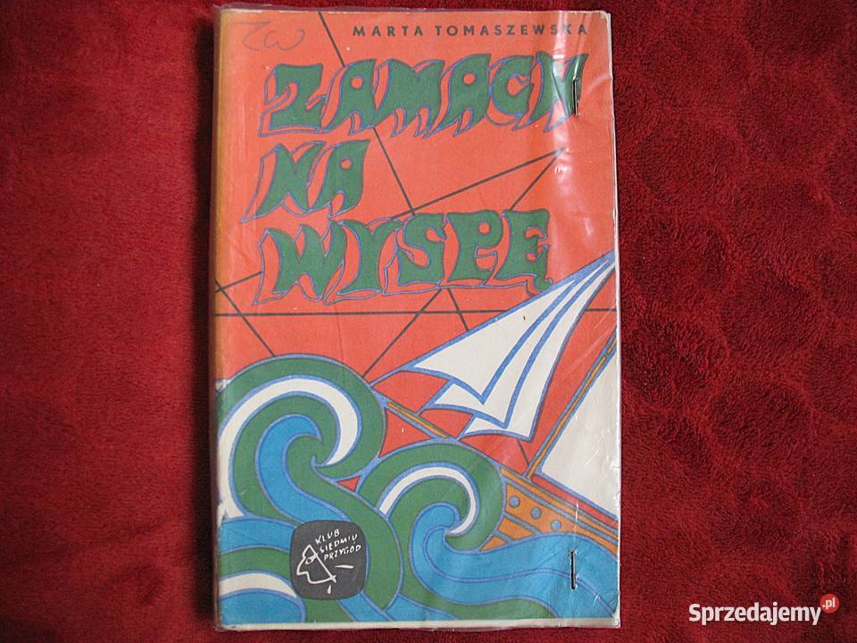 Zamach na wyspę Marta Tomaszewska książka polska Proza i poezja