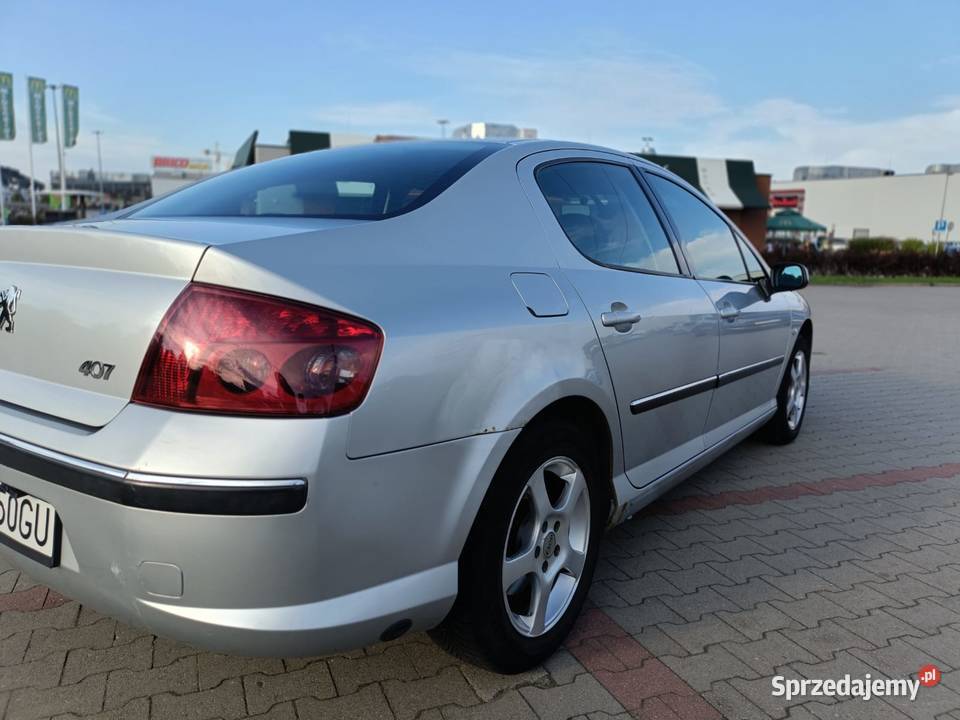 PEUGEOT 407 20 BENZYNALPG 2006r czujnik deszczu Gdynia