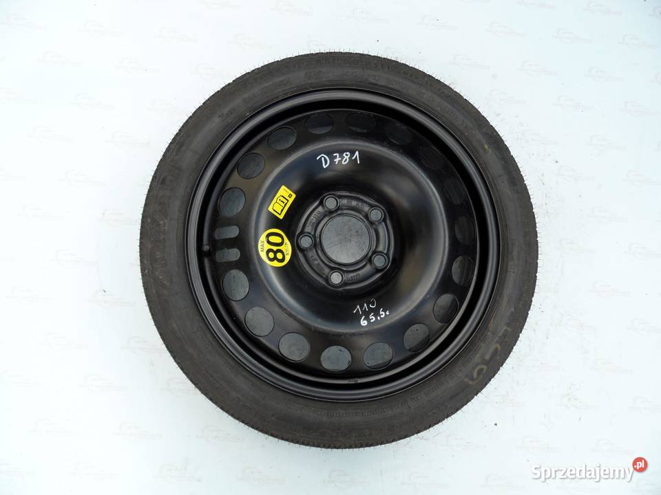 OPEL VECTRA C koło dojazdowe 1157016 92M 5x110