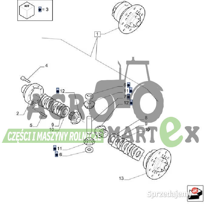 1930983 CAR66146 B506395 87760652 87710146 Wichrów