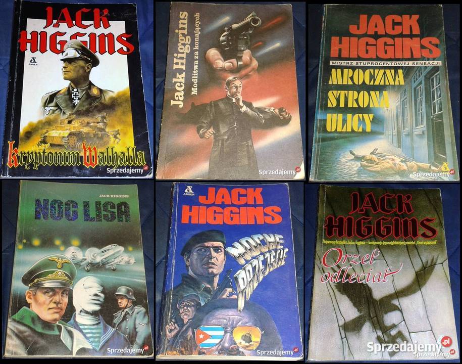Jack Higgins 26 książek Pozostałe Chełm