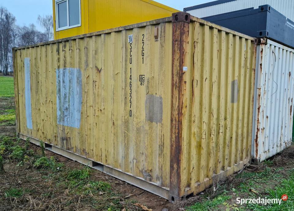 Kontener Morski 20 Magazyn Sprzedam Pozostałe mazowieckie Somianka-Parcele