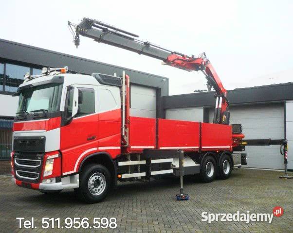 Skrzyniowy z dzwigiem 6x4 Volvo FH Skrzynie Warszawa