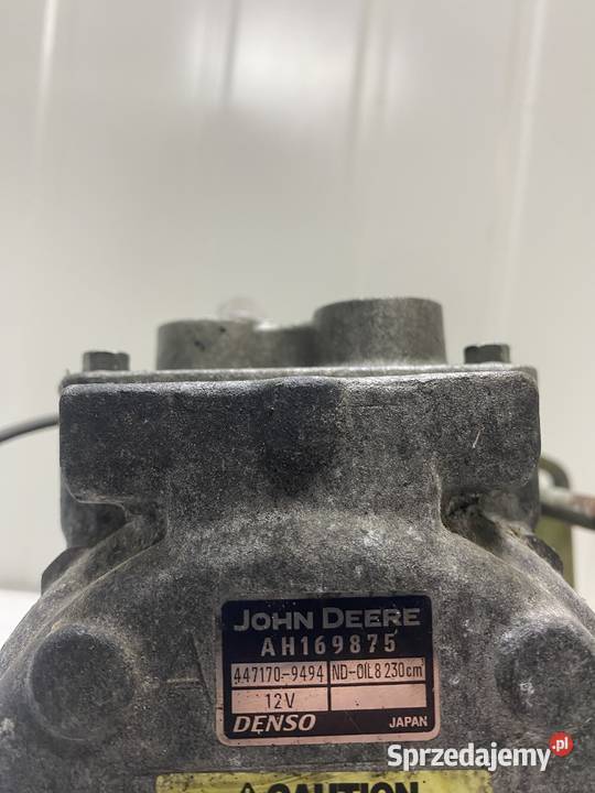 SPRĘŻARKA KLIMATYZACJI JOHN DEERE 7750 AH169875 Kielce