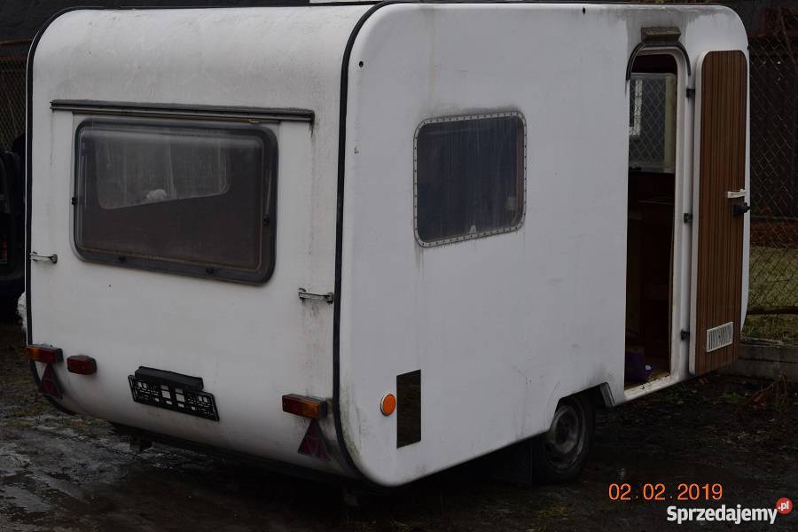 Przyczepa Kempingowa skorupa barak domek na Łódź sprzedam