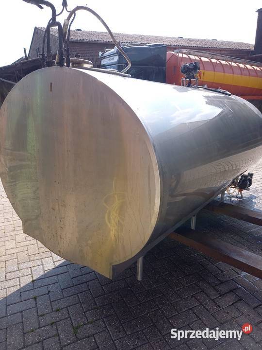 Zbiornik do mleka 3500 litrów wielkopolskie