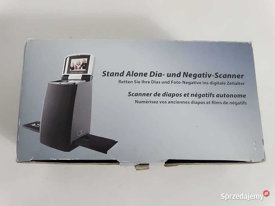 NOWY Skaner Slajdów i Negatywów 5MP z Ekranem sprzedam