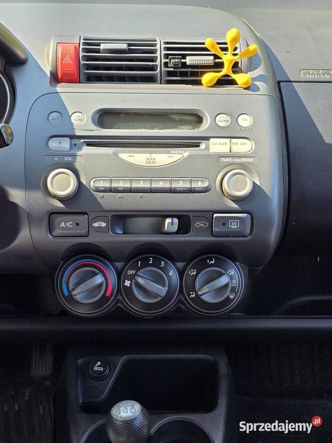 Honda Jazz 13 Benzyna Klima Ładna Rok produkcji 2003 Mińsk Mazowiecki