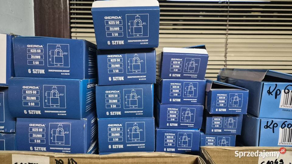 Wkładka Drzwiowa Gerda 3030 Mosiądz Zestaw 3 Zamki, wkładki Kraków