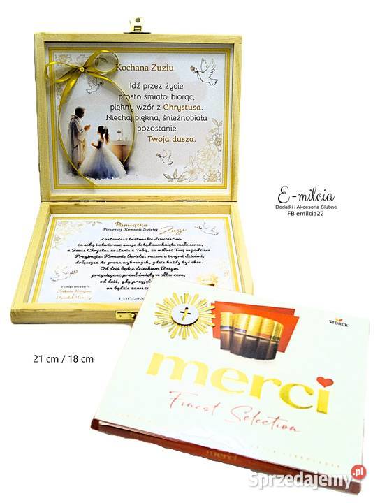 Pamiątka z okazji Pierwszej Komunii Świętej Zielona Góra