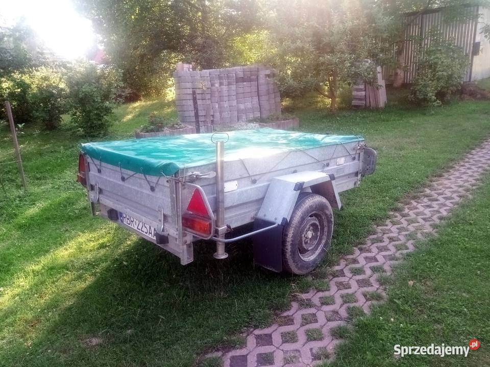 Przyczepka Niewiadów 750 ocynk towarowe podkarpackie Brzozów