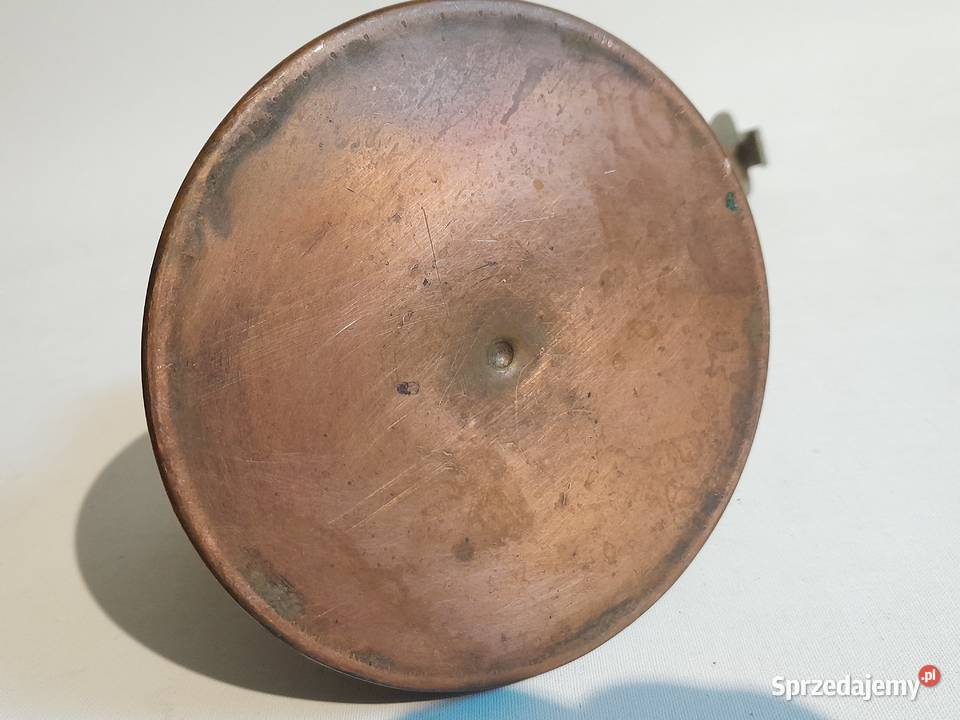 Stary miedziany tygielek dżezwa do parzenia kawy Dąbrowa Górnicza