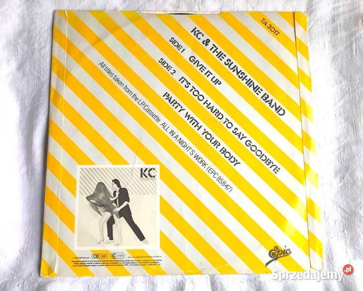 KC The Sunshine Band Give It Up 12UK Maxi płyta winylowa sprzedam