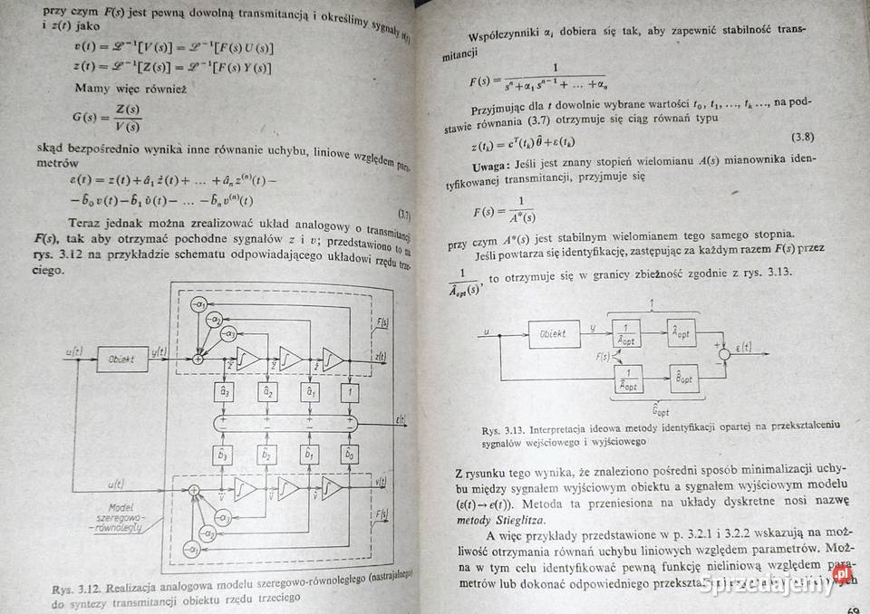 Automatykaukłady liniowe Identyfikacja Tom 2 P Chełm
